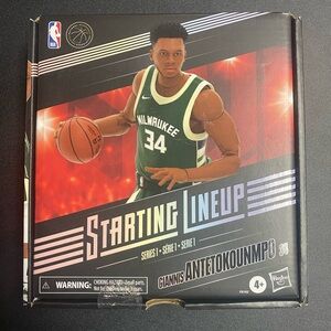 Brand new in box Giannis Antetokounmpo Starting Lineup Figure